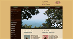 Desktop Screenshot of blog.bigcanoe.com